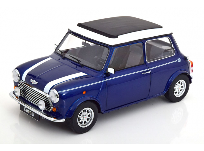 MINI Cooper LHD Sunroof, blue metallic white