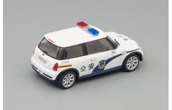 MINI Cooper S Полиция Китая, Полицейские Машины Мира XX, белый