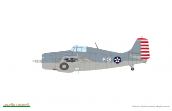 Сборная модель истребитель F4F-3 Wildcat