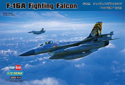Сборная модель Самолет F-16A Fighting Falcon