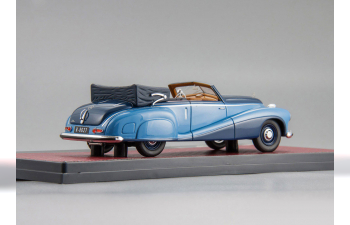 MERCEDES-BENZ 320A (W142) Spezial Cabriolet "Tan Tjoan Keng" (1948), light blue / blue