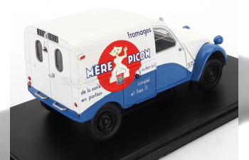 CITROEN 2cv Van Fourgonette Mere Picon (1958) - Without Card Box - Senza Scatola, White Blue