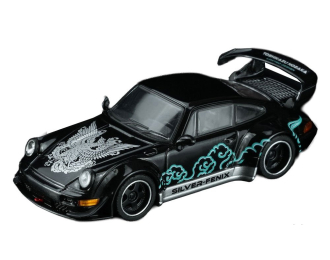 PORSCHE 911 996 RWB SILVER FENIX COUPE (2001)