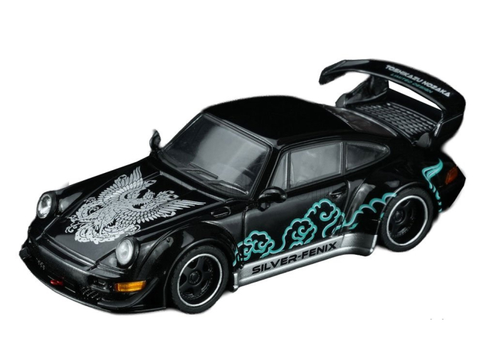 PORSCHE 911 996 RWB SILVER FENIX COUPE (2001)