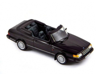 SAAB 900 Turbo Cabriolet 1991, черный