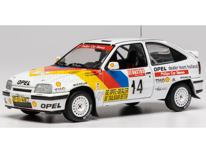 OPEL Kadett E GSI #14 E.Doctor/T.Badenberg, Circuit des Ardennes (1992)