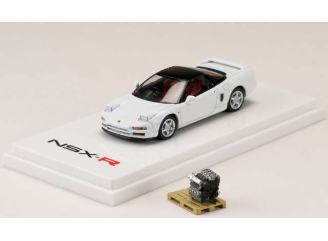 Honda NSX (NA1) Type R With Engine Display Model, championship white 1992
