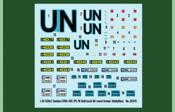 Сборная модель Swedish CV90-40C IFV /W Additional All-round Armour