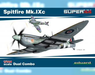 Сборная модель Британский истребитель Supermarine Spitfire MK.IXc DUAL COMBO