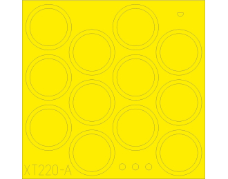 Окрасочные маски для Т-72A