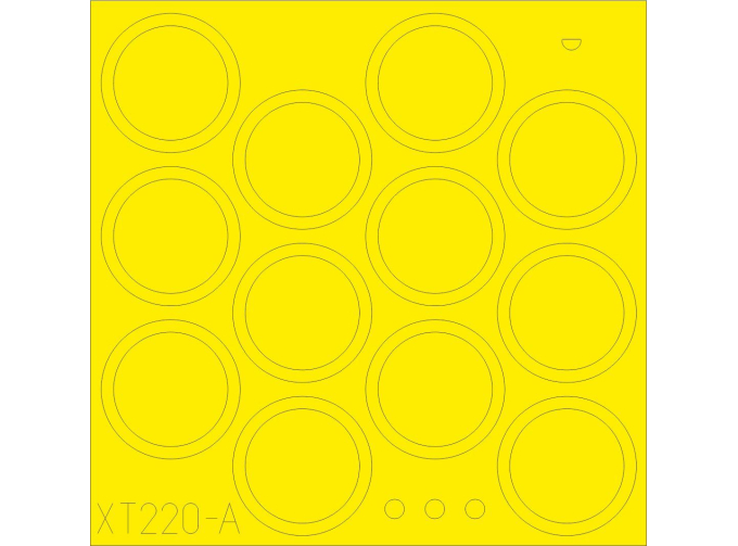 Окрасочные маски для Т-72A