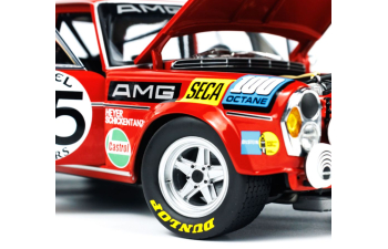 MERCEDES-BENZ 300 SEL 6.8 Team AMG 24H Spa 2nd Place Heyer, Schickentanz #35 (1971), red