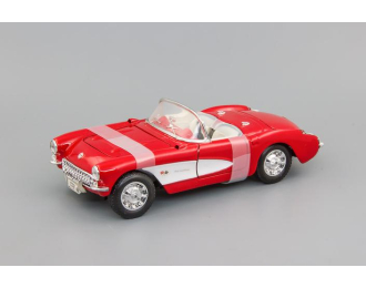 CHEVROLET Corvette (1957), red