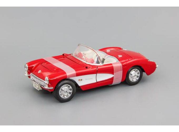 CHEVROLET Corvette (1957), red