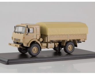Камский грузовик 43502 4х4 Мустанг, песочный