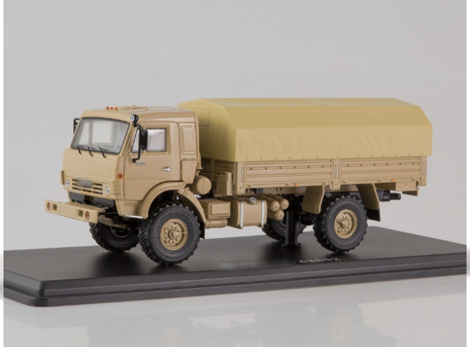 Камский грузовик 43502 4х4 Мустанг, песочный