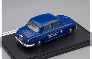 Croce Bianca Milano - Fiat 1400B 1956, blue