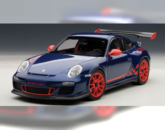 PORSCHE 911(997) GT3 RS 2010, синий/красный