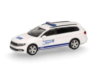 VOLKSWAGEN Passat Variant *THW Wörrstadt*, white / blue