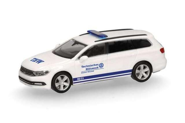 VOLKSWAGEN Passat Variant *THW Wörrstadt*, white / blue