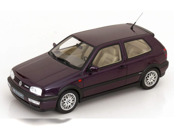 VOLKSWAGEN Golf 3 VR6 Syncro (1995), purple-metallic