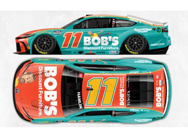 Toyota Camry XSE #11 Denny Hamlin *Bobâ€™s Discount Furniture*, various 2026