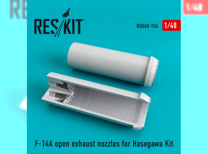 F-14A open exhaust nozzles for Hasegawa Kit