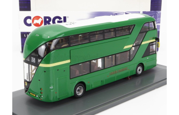 ROUTEMASTER Wrightbus Autobus Arriva London Ltz 1002 (2020), Green Yellow