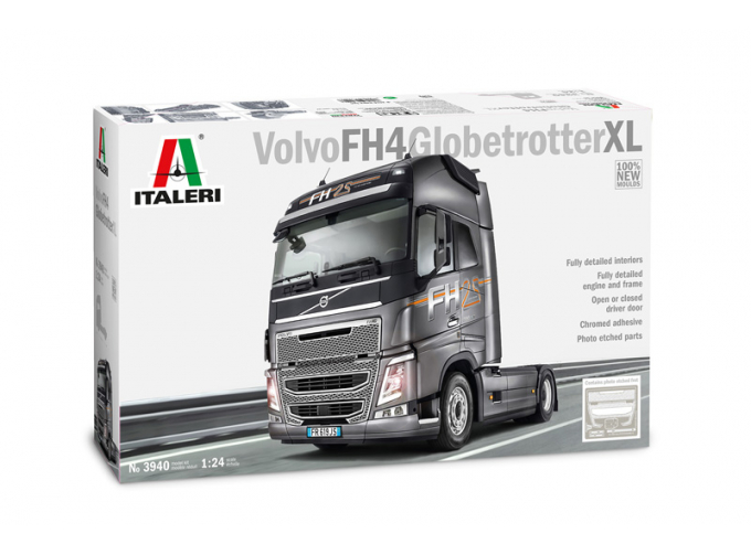 Сборная модель VOLVO Fh4 750 Globetrotter Xl Tractor Truck 2016