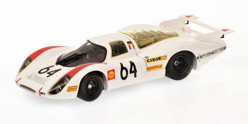PORSCHE 908L Hermann/Larousse 2nd 24h LM 1968, white