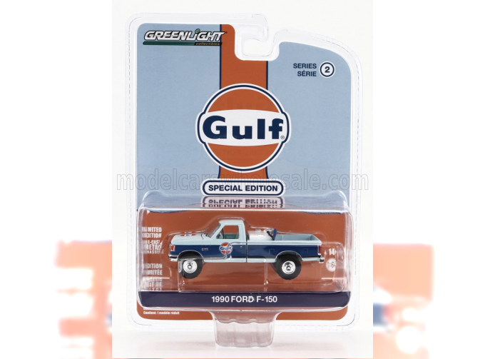 FORD F-150 Pick-up Gulf (1990), 2 Tone Blue