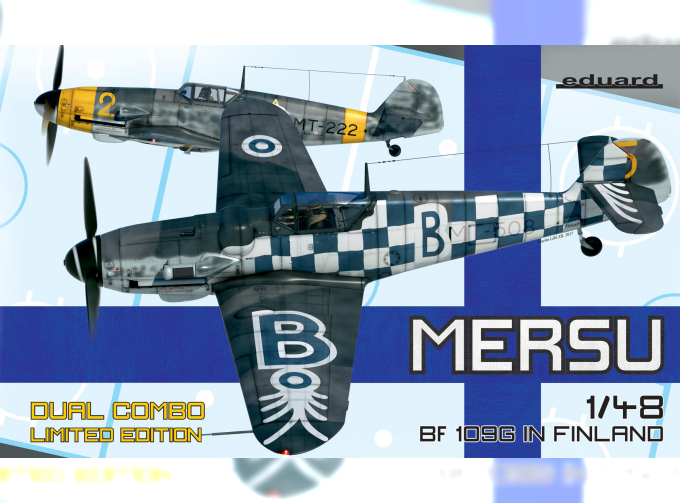 1/48 Mersu / Bf 109G в Финляндии Dual Combo