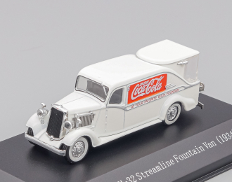 DODGE Kh-32 Streamline Van Fountain Coca-cola 1934, white