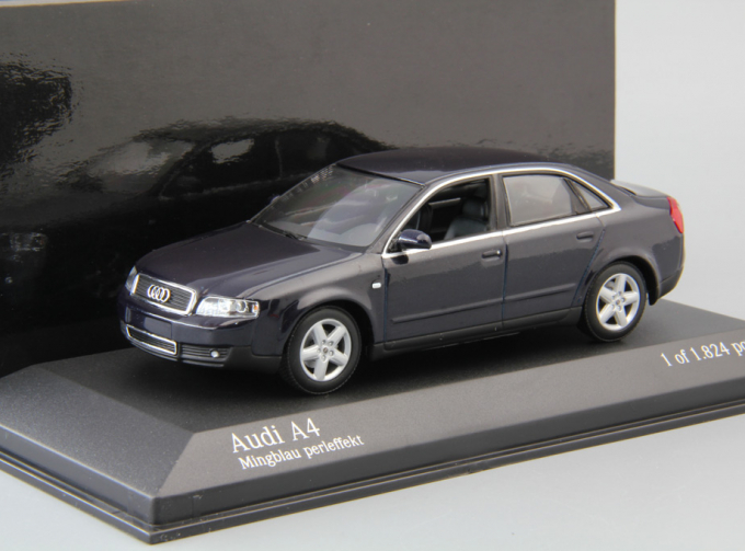 AUDI A4 (2000), blue metallic