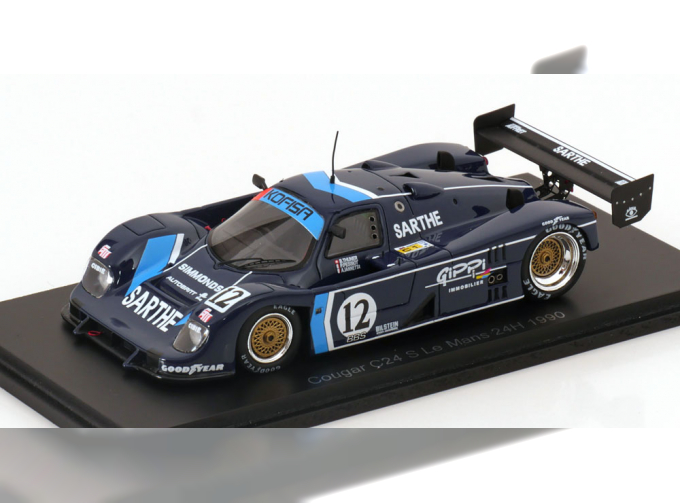 COUGAR C24S №12 24h Le Mans, Thuner/Ianetta/Pessiot (1990)