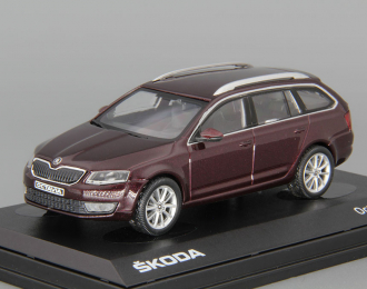 SKODA Octavia III Combi (2013), rosso brunello