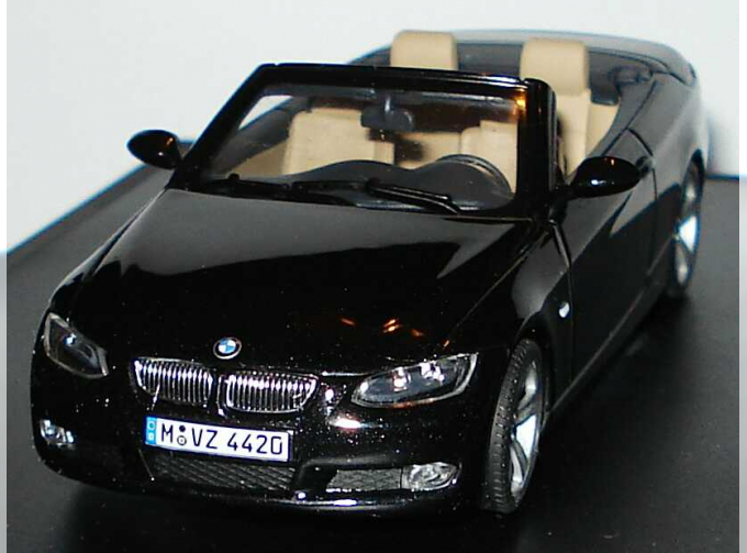 BMW 3er Cabrio E93 (2007), black met.