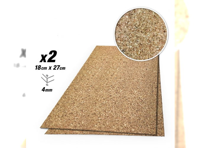 CREATE CORK Medium Grain (4mm) – 2 pcs.