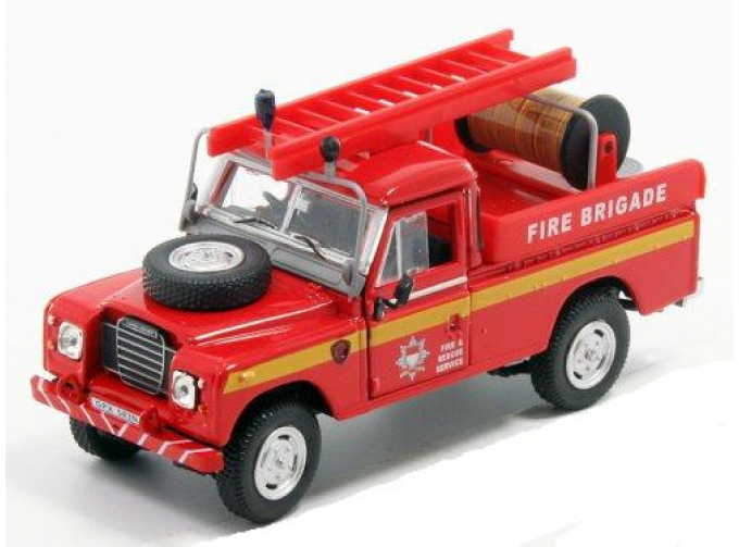 LAND ROVER Series III 109 pick-up "Fire Brigade", red