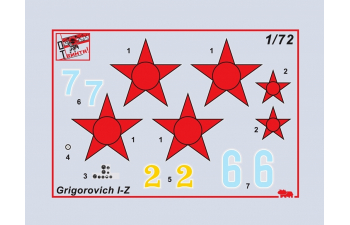 Сборная модель Истребитель Григорович И-Z
