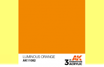 Краска акриловая 3rd Generation Luminous Orange 17ml