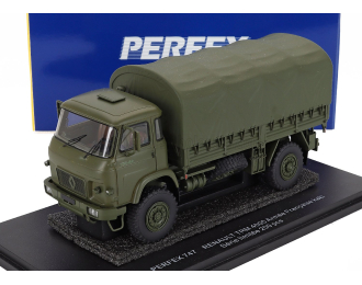RENAULT Trm 4000 Truck 4x4 Telonato Armee Francaise 2-assi (1973), Military Green
