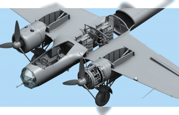 Сборная модель Do 17Z-2 WWII Finnish Bomber