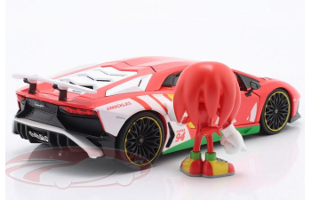 LAMBORGHINI Aventador SV, Red / white