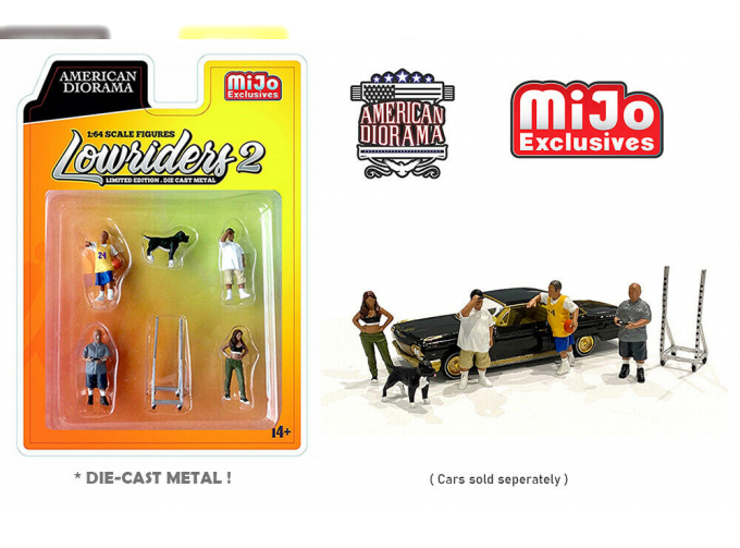 FIGURES SET 4X LOWRIDER WINTER BREAK