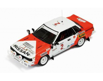 NISSAN 240 RS 2 (Red - White) S.Mehta-M.Combes 5th Rally SAFARI 1984, белый с красным