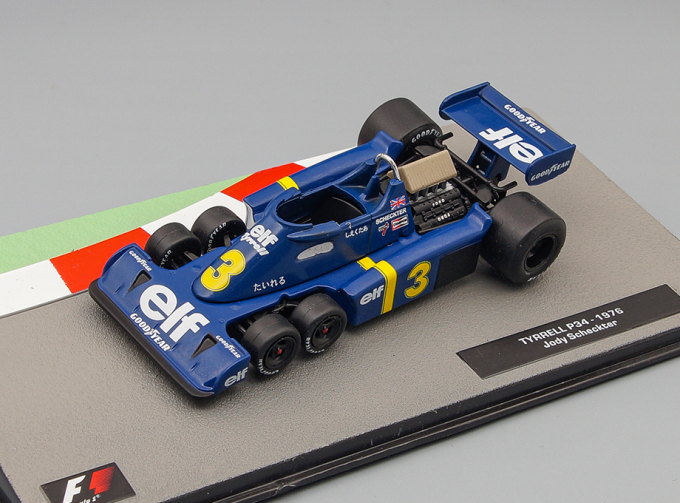 TYRRELL P34  Джоди Шектера (1976), Formula 1 Auto Collection 13