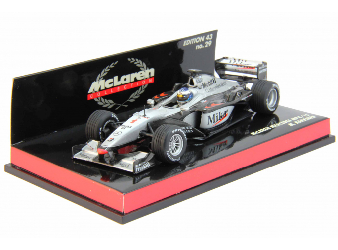 McLaren MERCEDES-BENZ MP4/15 M. Hakkinen, grey / black