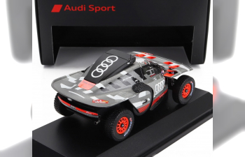 AUDI Rs Q E-tron E2 Team Audi Sport №204 Winner Rally Dakar (2024) Carlos Sainz - Lucas Cruz, Grey Silver Black