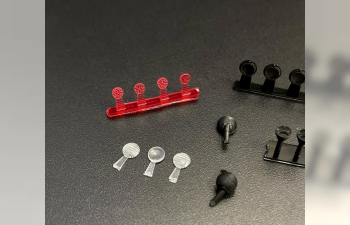 Комплект оптики на Додж санитарный (Звезда)